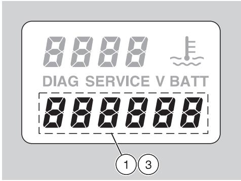 APRILIA RS 250-1998 - Tension de la batterie - v BATT - 1