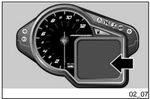 APRILIA DORSODURO 750 ABS - DigitalLCDdisplay (02_06, 02_07,02_08,02_09,02_10, 02_11) - 1
