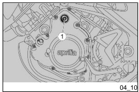 APRILIA MXV 4.5 - Vervanging van de olieffilter van de motor (04_05, 04_06) - 5