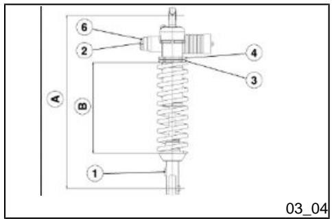 APRILIA RXV 5.5 - REAR SHOCK ABSORBER ADJUSTMENT - 1