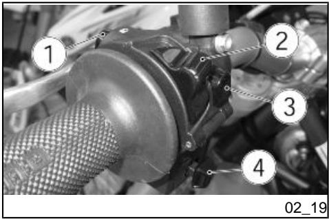 APRILIA RXV 5.5 - Drukknop claxon (02_18) - 1