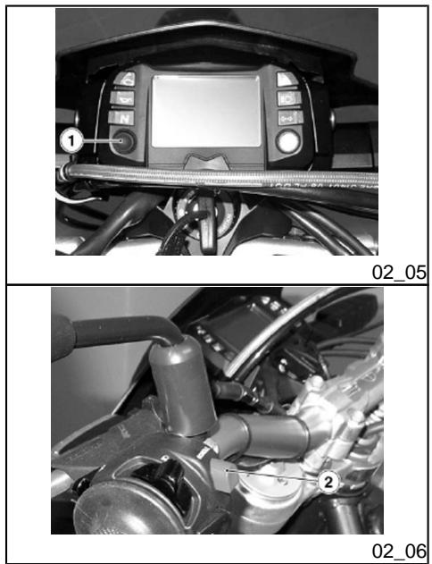 APRILIA SXV 4.5 - Battery voltage - 1
