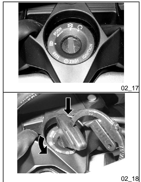 APRILIA SXV 4.5 - BATTERY ICON - 1