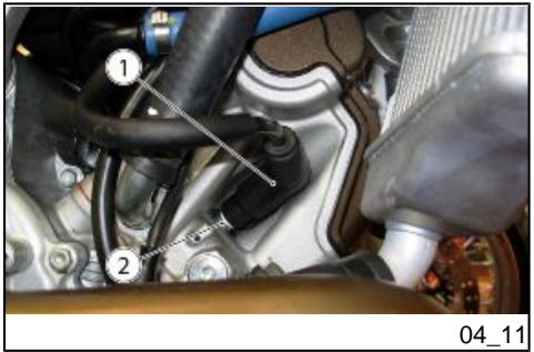 APRILIA SXV 450 - Limite minimale de profondeur de la bande de roulement : - 1