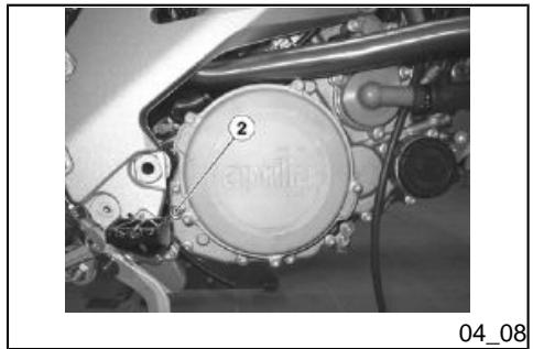 APRILIA SXV 450 - Vidange d'huile moteur (04_03, 04_04, 04_05, 04_06) - 5