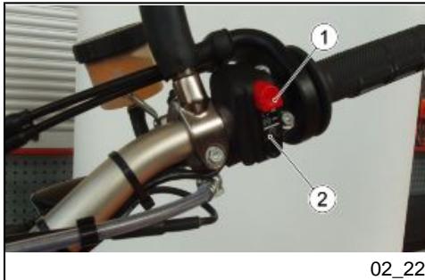 APRILIA SXV 450 - Commutateur d'éclairage (02_21) - 1