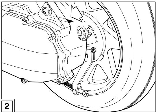 APRILIA AMICO 50 - ENGINE NUMBER (Fig. 2) - 2
