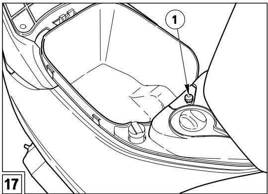 APRILIA AMICO 50 - ADJUSTING THE BRAKE - 4