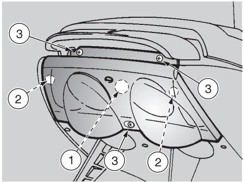 APRILIA AREA 51 - To change the bulbs, proceed as follows: - 10