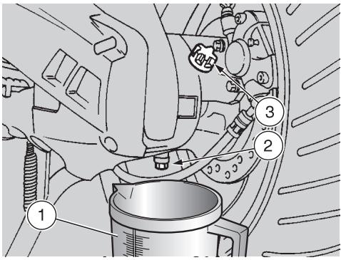 APRILIA AREA 51 - CHECKING THE TRANSMISSION OIL LEVEL - 2