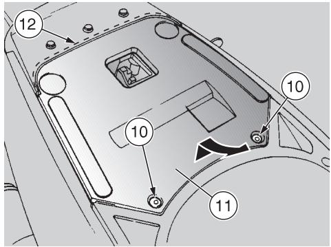APRILIA AREA 51 - REMOVING THE RIGHT AND LEFT INSPECTION COVERS - 3