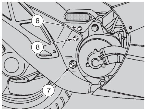 APRILIA AREA 51 - REMOVING THE EXHAUST SILENCER - 1