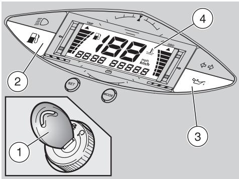 APRILIA AREA 51 - KEY - 1