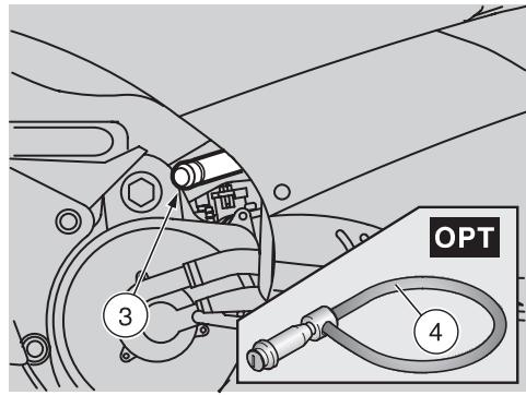 APRILIA AREA 51 - CRASH HELMET / GLOVE COMPARTMENT - 3
