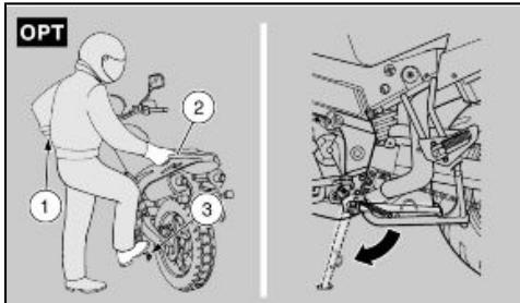 APRILIA ETV 1000 CAPONORD - Hoofdstandaard (07_02, 07_03, 07_04, 07_05) - 1
