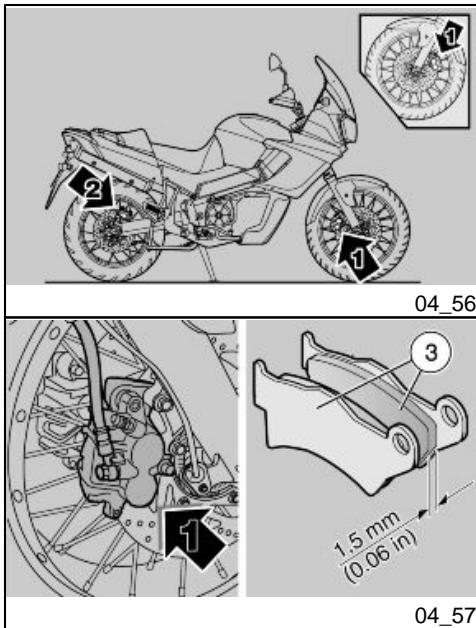 APRILIA ETV 1000 CAPONORD - Regeling van de�始eruitkijkspiegel-tjes - 4