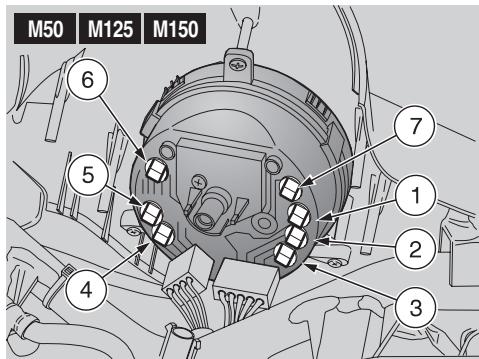 APRILIA M50 - WARNING LIGHT BULBS - 2