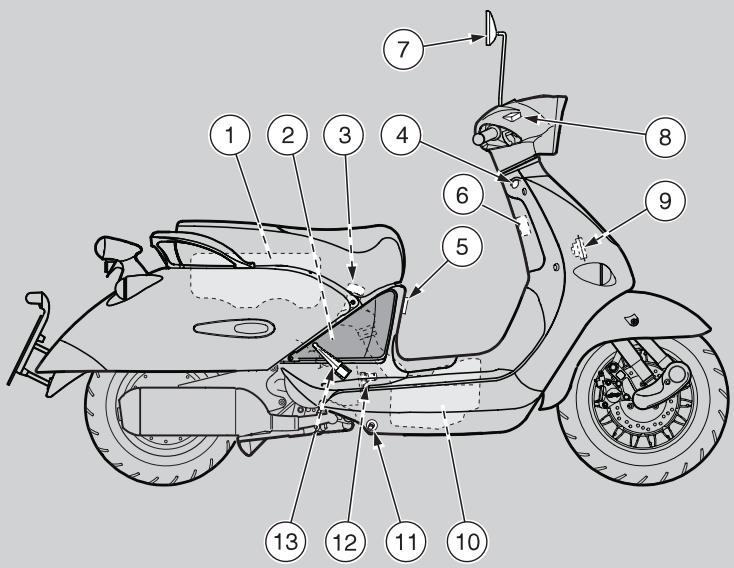 APRILIA M50 - M125 MC150 - 1