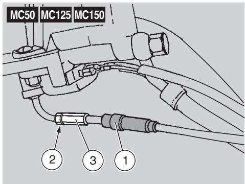 APRILIA M50 - OPSTRAMNING AF GASHÄNDTAGETS SPILLERUM - 1