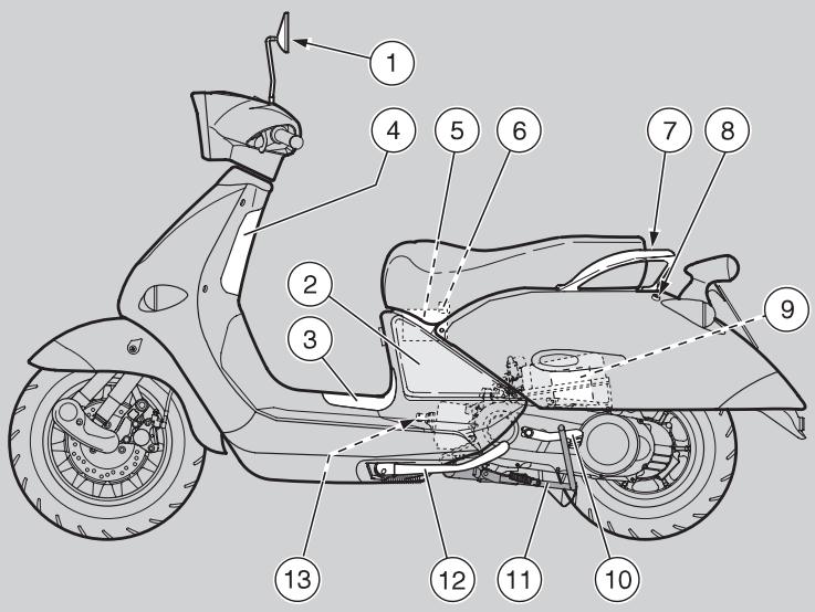 APRILIA M50 - M50 - 1
