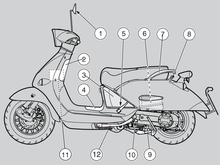APRILIA M50 - M125 MC150 - 1
