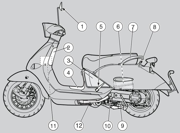 APRILIA M50 - M125 MC150 - 1