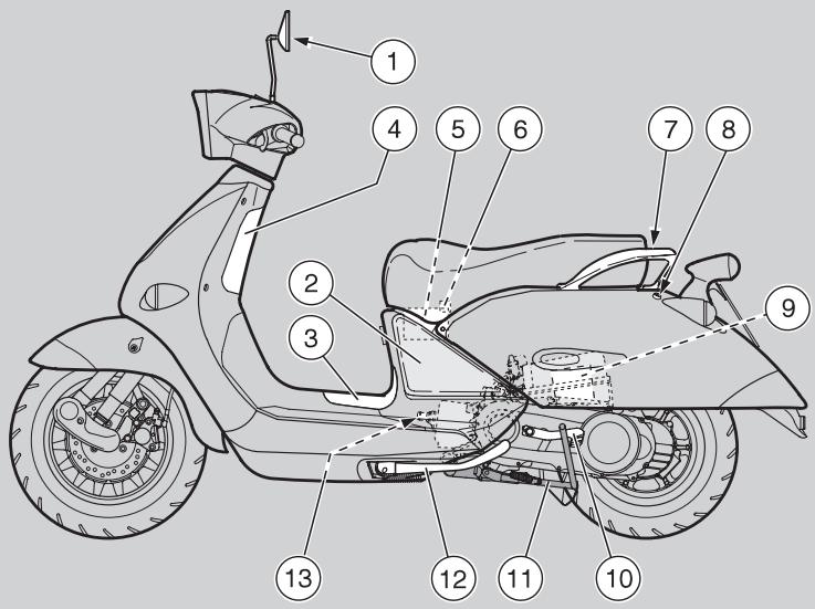 APRILIA M50 - M50 - 1