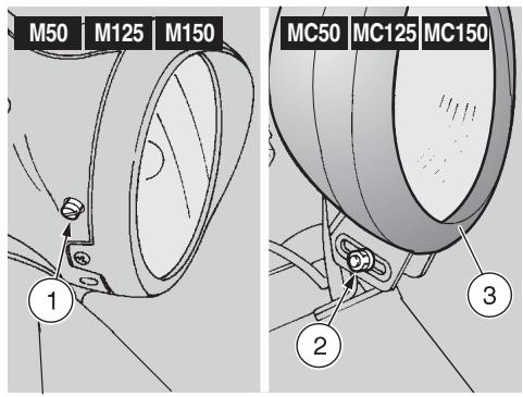 APRILIA M50 - THE VERTICAL HEADLIGHT BEAM - 1
