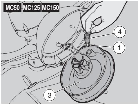 APRILIA M50 - UDSKIFTNING AF PAPERERNE I FORLYGTEN MC50 MC125 MC150 - 1