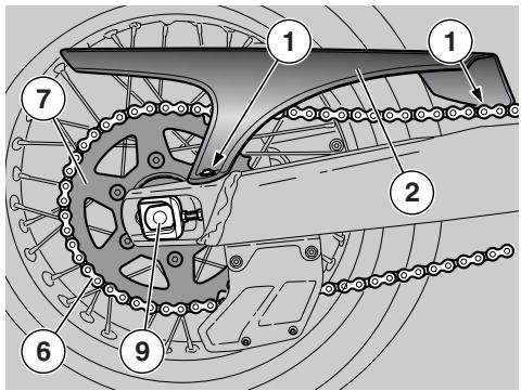 APRILIA MX 125 - WARNING - 1