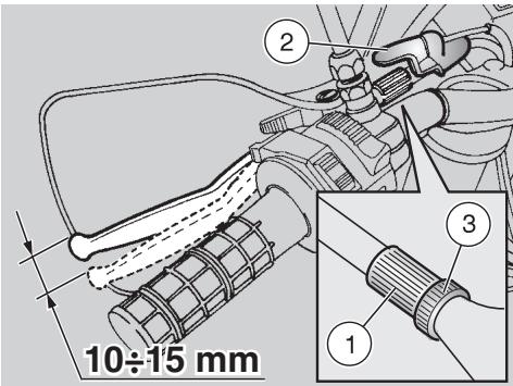APRILIA MX 125 - WARNING - 1