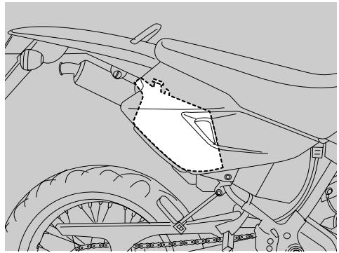 APRILIA MX 125 - STROKE OIL TANK - 1