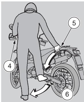 APRILIA MX 125 - WARNING - 1