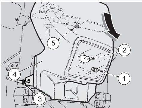 APRILIA MX 125 - Para la instalación: - 1