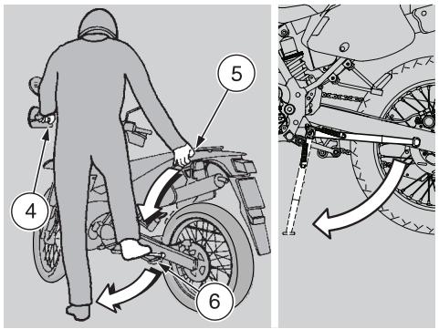 APRILIA MX 125 - ▲ PELIGRO - 1