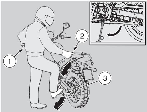APRILIA PEGASO 650 STRADA-TRAIL - WARNING - 1