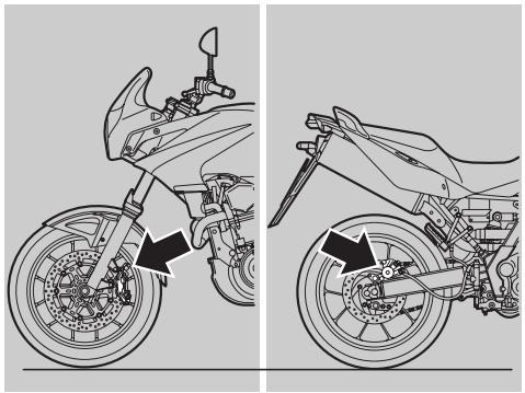 APRILIA PEGASO 650 STRADA-TRAIL - WARNING - 1