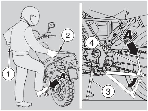 APRILIA PEGASO 650 STRADA-TRAIL - WARNING - 1