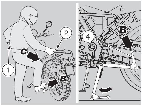 APRILIA PEGASO 650 STRADA-TRAIL - CAUTION - 1