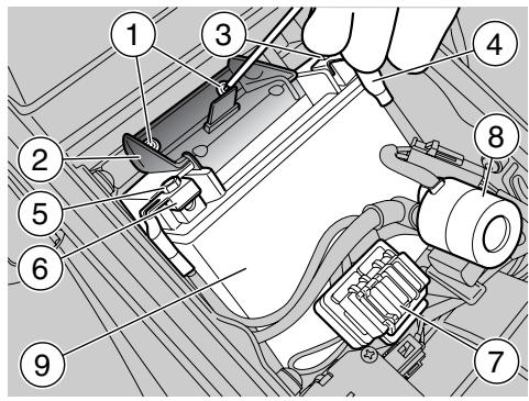 APRILIA PEGASO 650 STRADA-TRAIL - Do not force the electric cables. - 1