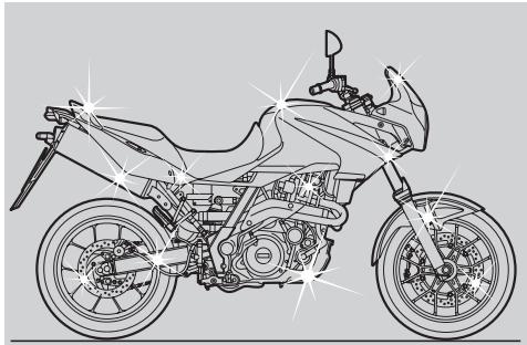 APRILIA PEGASO 650 STRADA-TRAIL - CLEANING - 1