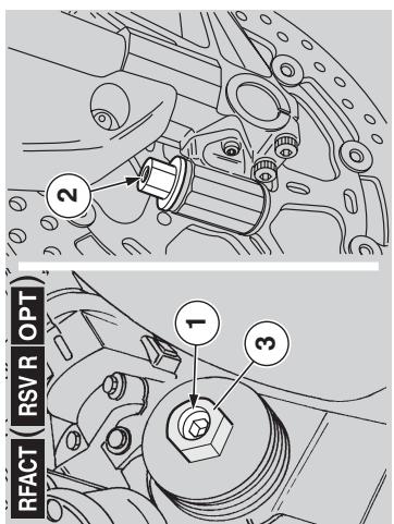APRILIA RSV 1000 R FACTORY - Inspection des suspensions avant et arriere - 2