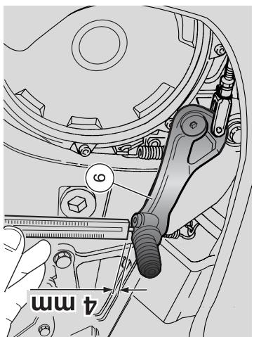 APRILIA RSV 1000 R FACTORY - Reglage du LEVIER d'embrayage - 1