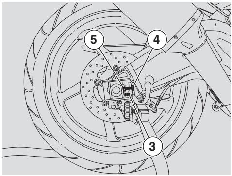 APRILIA RSV 1000 TUONO R - CHAIN SLACK ADJUSTMENT - 1