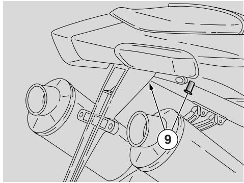 APRILIA RSV 1000 TUONO R - The tool kit (1) includes: - 2