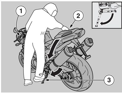 APRILIA RSV 1000 TUONO R - WARNING - 2