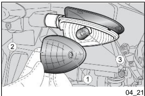 APRILIA RSV4 FACTORY-R - Indicadores de direccion delanteros (04_19, 04_20) - 2