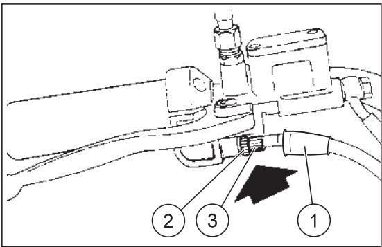 APRILIA RX 50 RACING - THE ACCELERATOR CONTROL (Fig. 69) - 1
