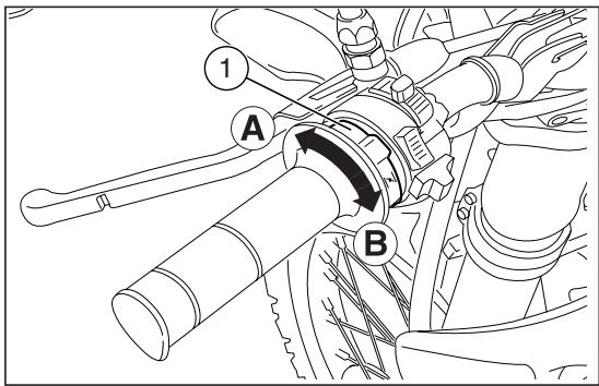 APRILIA RX 50 RACING - STARTING (Fig. 45) - 4
