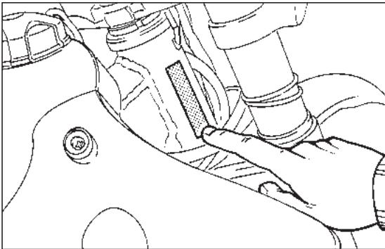APRILIA RX 50 RACING - Carry out the maintenance operations more frequently if you use the vehicle in rainy and dusty areas or on uneven ground. - 1